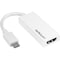 Startech.Com USB-C to HDMI Adapter - 4K 30Hz - White - USB Type-C to HDMI Adapter - Thunderbolt 3 Compatible CDP2HDW - alternate 1