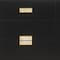 Homeroots 62" Black And Gold Faux Crystal Bling Wood Six Drawer Double Dresser 564668 - alternate 15