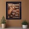 Homeroots Joy of Hunting deer Black Framed Print Wall Art 404986 - alternate 4