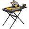 Dewalt 10 in. High Capacity Wet Tile Saw with Stand D36000S - alternate 8