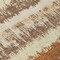 Homeroots 8' Brown Beige And Ivory Round Striped Washable Indoor Outdoor Area Rug 598366 - alternate 7
