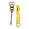 Mytee Products 4Pk Car Tire Tie Down Ratchet Lasso Straps w/ Chain Extension 3,335 # WLL 2inx12ft, 4PK RST-212SMCEx4 - alternate 8