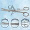 A2Z Scilab Lab Scissors 5.5 inches Blunt/Blunt Curved Blades, Stainless Steel A2Z-ZR-112S - alternate 7