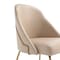 Manhattan Comfort Gracie Dining Chair in Tan and Gold DC100-GTN - alternate 9
