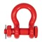 Mytee Products 1/2in Anchor Shackle Forged Carbon Steel w/Safety Screw Pin Load Limit 4,000 lbs SHACKLE-ANCHOR-BT-12 - alternate 7