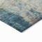 Homeroots 3' X 5' Teal Blue Abstract Washable Indoor Outdoor Area Rug 607728 - alternate 7