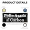 Signmission Pollo Assado al Carbon, 18 Inch x 48 Inch, Vinyl Banner B-30811 - alternate 5