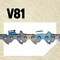 Oregon Chisel Chain, 20", 81 Drive Links V81 - alternate 7