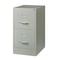 Hirsh 15 in W 2 Drawer Vertical File Cabinet, Light Gray, Letter 22732 - alternate 6