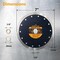 Powertec 7 Inch Diamond Saw Blades for Circular Saws, Super Thin Turbo Mesh Rim Blades, 3PK 14001-P3 - alternate 5