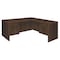 Regency Corner Desks, 29 in H, 66 in W X Wood, Neo Walnut LLD6630NW - alternate 1