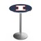 Holland Bar Stool Co 36" Stainless Steel Illinois Pub Table, 36" dia. Top L214S3636IlliniU - alternate 1