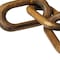 Homeroots Brown Wooden Chain Link Decor Piece 392501 - alternate 7