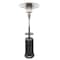Homeroots 48000 BTU Silver Steel Propane Cylindrical Pole Standing Patio Heater 480566 - alternate 6