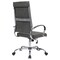 Leisuremod Benmar High-Back Leather Office Chair, Charcoal, Charcoal BOT19CHL - alternate 6
