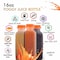 Ecoquality 16oz Empty Plastic Bottles with Tamper Evident Caps For Juices, Milk, and Smoothies, 10PK EQ16FOGL-10 - alternate 5