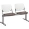 Kfi Kool Beam Seat Beam Seating, 47 in W 22â€ L 31â€ H, Polypropylene Seat 2300BEAM2-BP08-SP18 - alternate 1