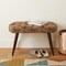 Homeroots 31in Brown Solid Wood Storage Bench With Cabinet 718242 - alternate 9