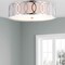 Jonathan Y Aria 3-Light 15.5" Metal LED Flush Mount, Chrome JYL3503B - alternate 12