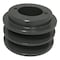 B&B Manufacturing Bushing 2 Groove V-Belt Pulley 3.55 inch OD 2BK34H - alternate 1