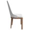 Leisuremod Verisma Collection Modern Wooden Dining Chair in White, 4PK VC57W4 - alternate 9