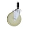 Service Caster 5'' SS Nylon Wheel Swivel 3/4'' Expanding Stem Caster SCC-SSEX20S514-NYS-34 - alternate 1