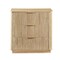 Homeroots 28" Brown Wood Accent Cabinet With Three Drawers 716328 - alternate 1