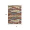 Homeroots 9' X 12' Orange Green And Gold Abstract Washable Indoor Outdoor Area Rug 612543 - alternate 9