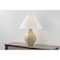 Hudson Valley Lighting Abescon 22 in. Table Lamp Aged Brass/Ceramic Cocoon L7029-AGB/CCN - alternate 5