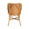 Bali & Pari Celsie Bohemian Light Honey Rattan Dining Chair 252-13945-ZORO - alternate 9