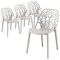 Leisuremod Modern Cornelia Dining Chair, Solid Grey, 4PK C18SGR4 - alternate 1