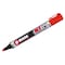 U-Mark Permanent Marker, Bullet Tip, Red, PK12 10561 - alternate 1