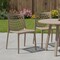 Homeroots Set of Two Gray Heavy Duty Plastic Outdoor Stacking Dining Chairs, 2PK 565268 - alternate 6