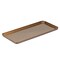 Service Ideas Modern Edge 11 in. x 5 in. Cocktail Serving Tray in Rose Gold TRMEF115RG - alternate 5