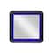 Global Furniture Usa Contemporary Beckett Wht/Blk Mirror W/ Led BECKETT-WHT/BLK-MR W/ LED - alternate 1