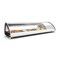 Koolmore 60 in. Glass Sushi Countertop Display Refrigerator with 6 Stainless Steel Trays in White KM-SR60-WH - alternate 1