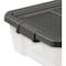 Sterilite 40 Qt./38L Flat Gray Stacker Storage Tote 14743V06 - alternate 1
