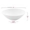 Smarty Had A Party 16 oz. Solid White Organic Round Disposable Plastic Soup Bowls (120 Bowls), 120PK 9316-WH-CASE - alternate 9