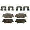Wagner Brakes Disc Brake Pad Set-QC1544 QC1544 - alternate 1