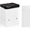 Ipower 50-Pack 2 Gallon Black-and-White Material Grow Bags, 50PK GLGROWBAGFILM2X50 - alternate 11