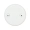Westbrass 5-1/4in Front Diverter Tub Spout with Tip-Toe Drain and 2-Hole Overflow Trim, Powder Coat White CO531-50 - alternate 7