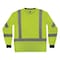Ergodyne Hi-Vis Shirt, L, Lime, Long Sleeve 22204 - alternate 5