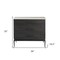 Homeroots 36" Black And White Solid Wood And Marble Three Drawer Dresser 391999 - alternate 8