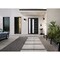 Vdomdoors Front Exterior Prehung FiberGlass Door Frosted Glass / Manux 8088 Matte Black / Sidelight Exterior MANUX8088EXD-BLK-W30+12 x H80-RH - alternate 5