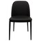 Leisuremod Tule Dining Side Chair, Black Frame with Black Leather Seat, 4PK TCBL18BL4 - alternate 10