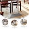Flash Furniture Palis 27in. W x 15in. D Dining Height Double Column Table Base for 30in. x 48in. Table Tops, Silver XU-DG-TB002-OUT-SLV-GG - alternate 6