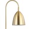 Jonathan Y Ana 26" Gold Arched Metal with Marble Base LED Table Lamp, Brass Gold/White JYL1092A - alternate 9