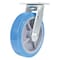 Vestil Polyurethane Swivel Caster 8 In. Diameter x 2 In. Width 925 Lb. Capacity Light Blue/Gray CST-KB-8X2PUP-S - alternate 1