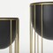 Homeroots Set of Two Black Metal 20 Ounce Round Pot Planters, 2PK 609412 - alternate 8