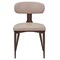 Leisuremod Dilenny Faux Leather Dining Chair - Modern Padded Side Chair with Steel Legs DC49TP - alternate 7